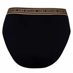 MICHAEL Michael Kors Logo High Waist Bikini Bottoms -MICHAEL MICHAEL KORS Sales 35736103 xxl a10
