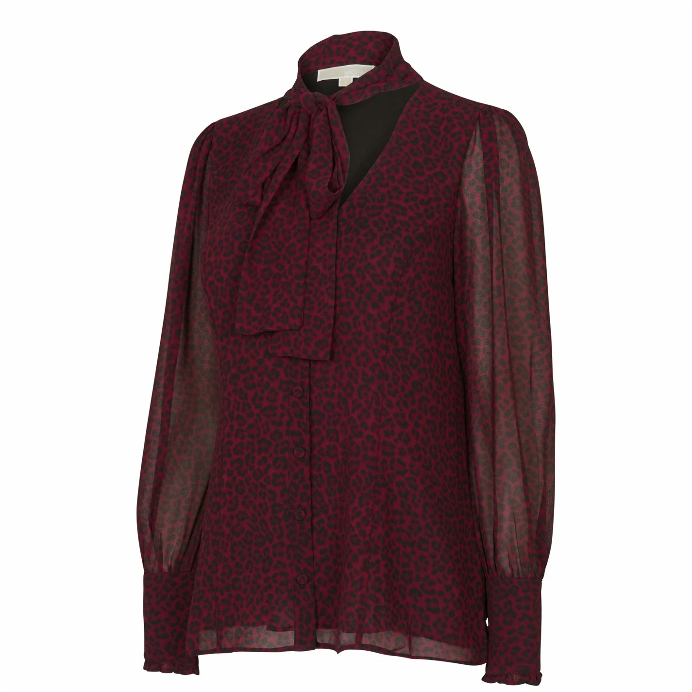 MICHAEL Michael Kors Neck Tie Blouse 9 MICHAEL Michael Kors Neck Tie Blouse - Image 7