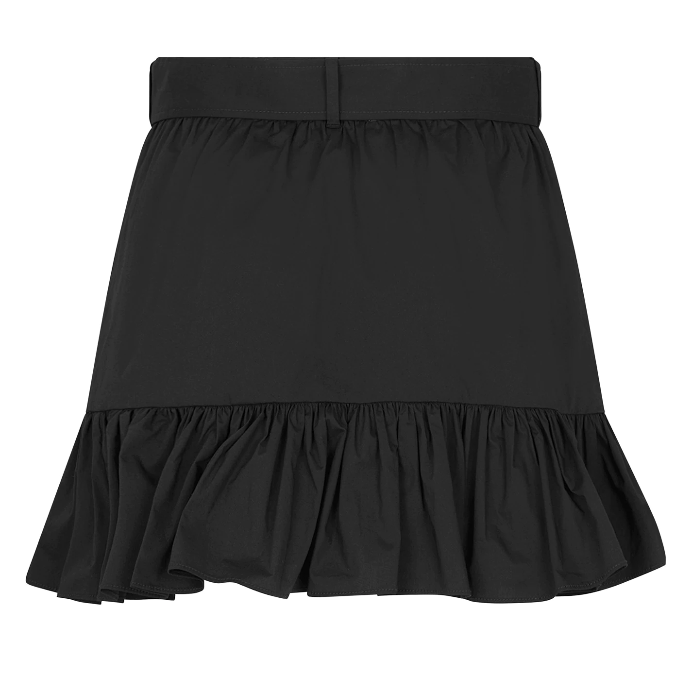 MICHAEL MICHAEL KORS Belted Ruffle Mini Skirt 4 MICHAEL MICHAEL KORS Belted Ruffle Mini Skirt - Image 2