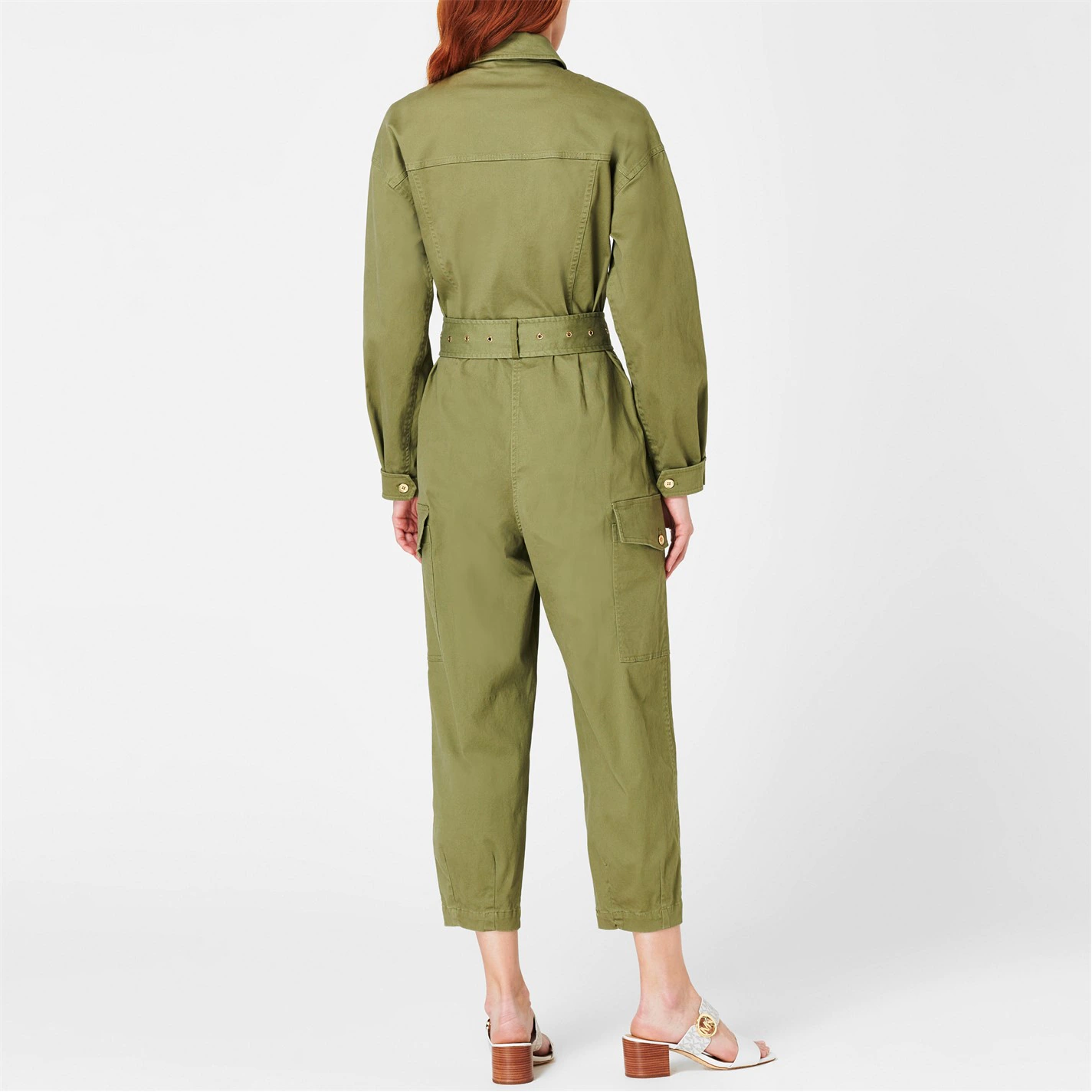 MICHAEL MICHAEL KORS Belted Boilersuit 5 MICHAEL MICHAEL KORS Belted Boilersuit - Image 3