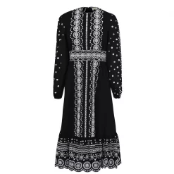 MICHAEL Michael Kors Eylet Midi Dress