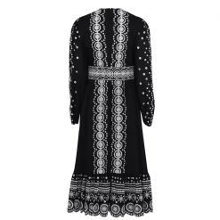 MICHAEL Michael Kors Eylet Midi Dress -MICHAEL MICHAEL KORS Sales 64471503 xxl a10