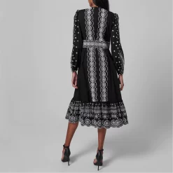 MICHAEL Michael Kors Eylet Midi Dress -MICHAEL MICHAEL KORS Sales 64471503 xxl a2