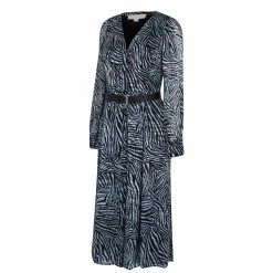 MICHAEL Michael Kors Zebra Midi Dress 19 MICHAEL Michael Kors Zebra Midi Dress -MICHAEL MICHAEL KORS Sales 64471899 xxl a11