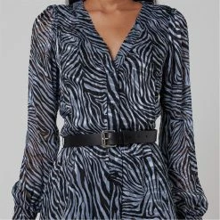 MICHAEL Michael Kors Zebra Midi Dress 15 MICHAEL Michael Kors Zebra Midi Dress -MICHAEL MICHAEL KORS Sales 64471899 xxl a4