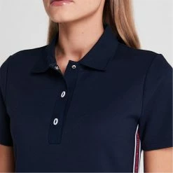 MICHAEL Michael Kors Short Sleeve Tape Polo Dress -MICHAEL MICHAEL KORS Sales 65123718 xxl a3