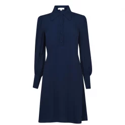 MICHAEL Michael Kors Long Sleeve Satin Mini Dress