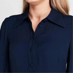 MICHAEL Michael Kors Long Sleeve Satin Mini Dress 11 MICHAEL Michael Kors Long Sleeve Satin Mini Dress -MICHAEL MICHAEL KORS Sales 65125018 xxl a3