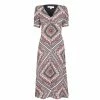 MICHAEL Michael Kors Puff Sleeve Midi Dress -MICHAEL MICHAEL KORS Sales 66344106 xxl
