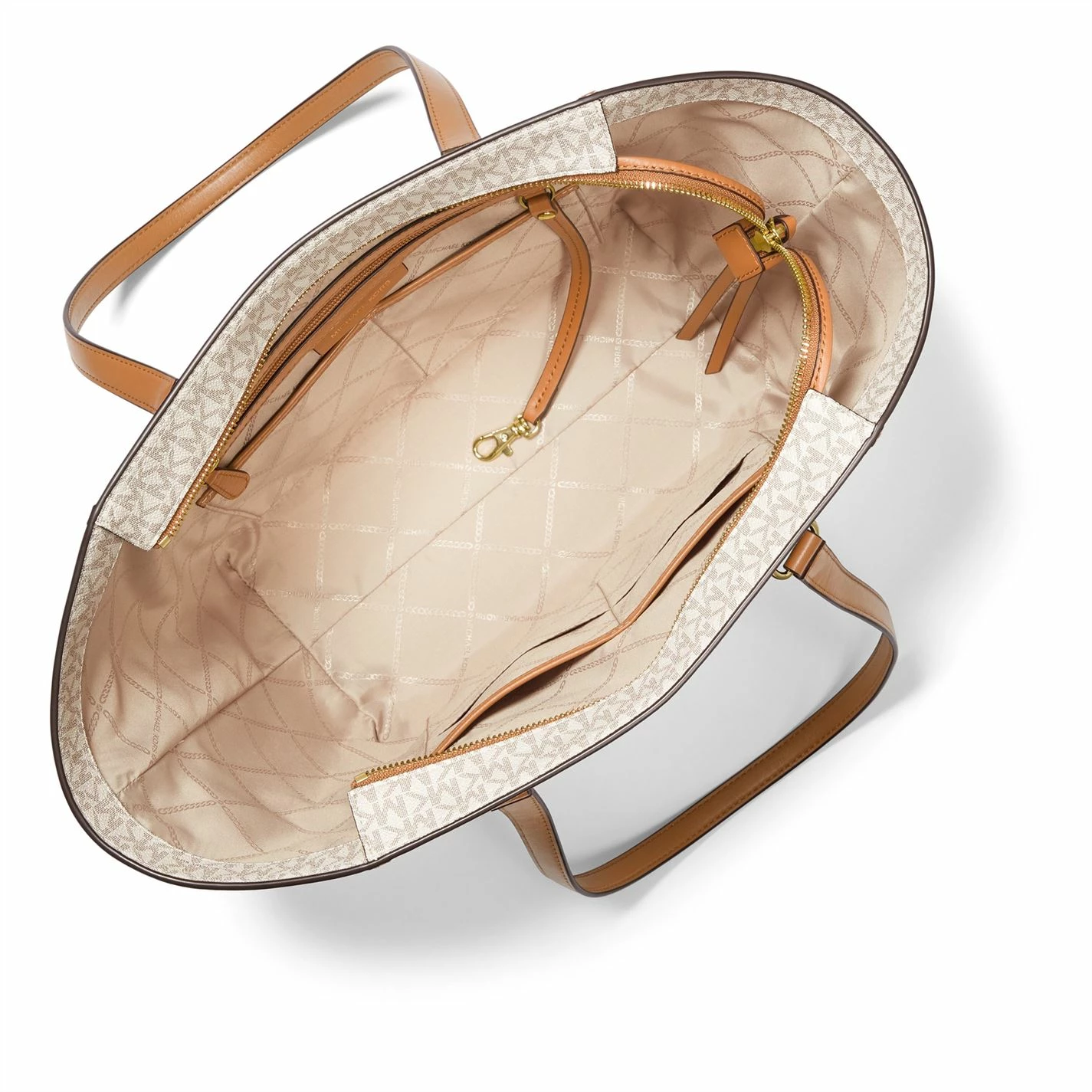 MICHAEL Michael Kors Michael Michael Kors Carine Signature Medium Tote Bag 4 MICHAEL Michael Kors Michael Michael Kors Carine Signature Medium Tote Bag - Image 2