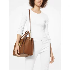 MICHAEL Michael Kors MMK Hmltn Lg Satchel Ld10 -MICHAEL MICHAEL KORS Sales 70358005 xxl a3