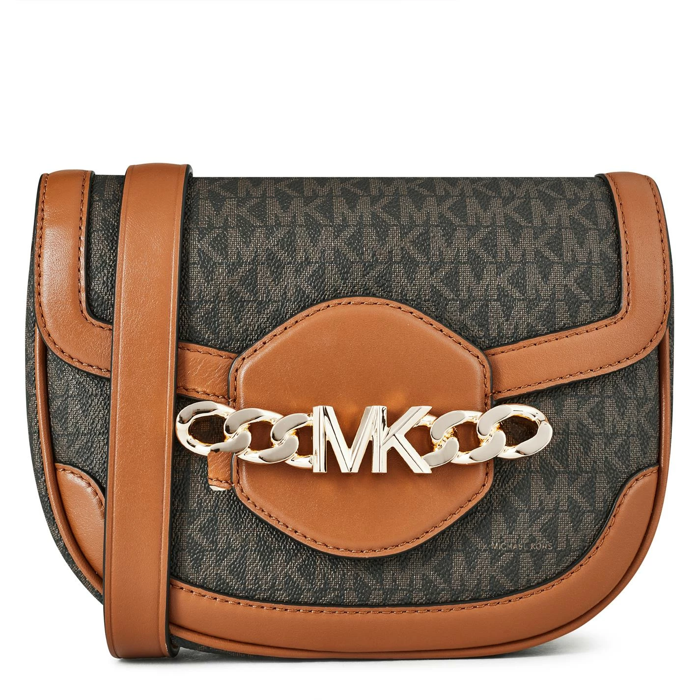 MICHAEL Michael Kors Hally Signature Medium Saddle Bag 3 MICHAEL Michael Kors Hally Signature Medium Saddle Bag