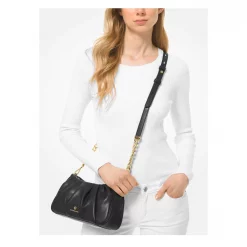 MICHAEL Michael Kors MMK Hannah Ruched Bag -MICHAEL MICHAEL KORS Sales 70661103 xxl a2