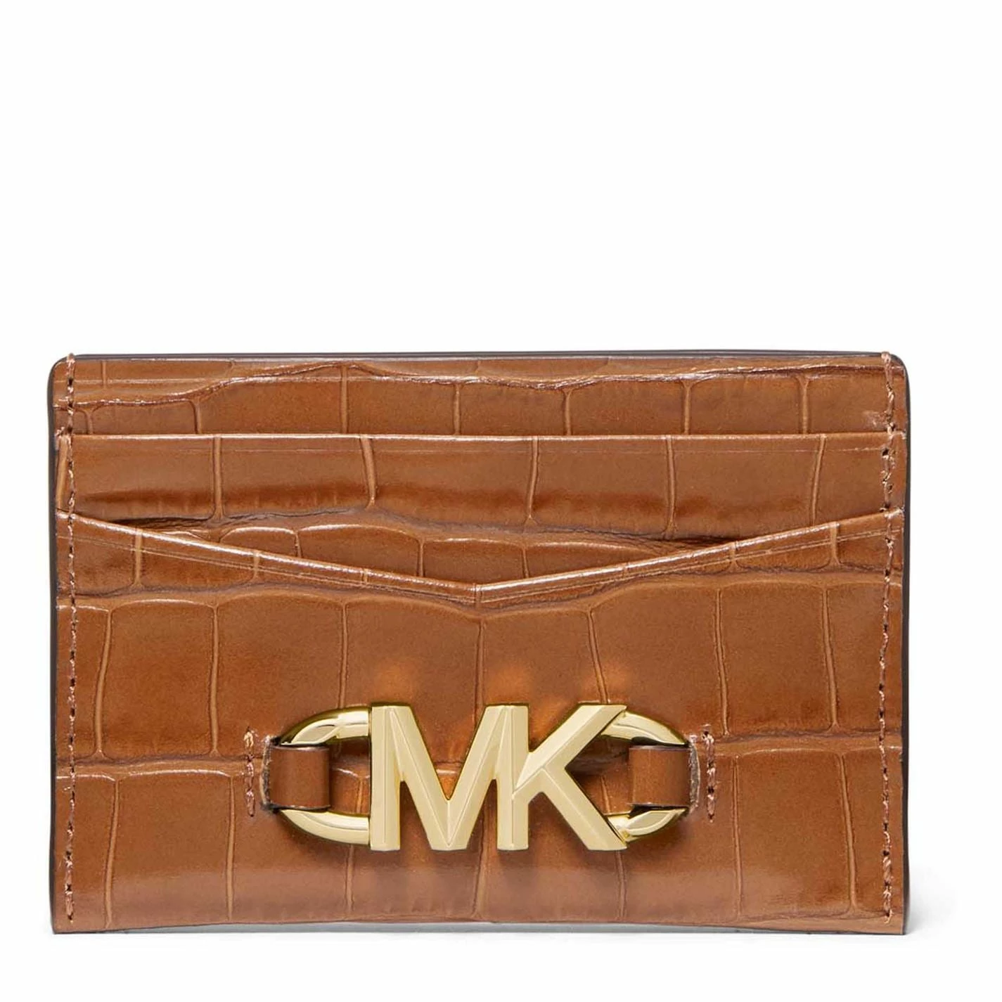MICHAEL Michael Kors Michael Kors Izzy Crocodile Card Holder 3 MICHAEL Michael Kors Michael Kors Izzy Crocodile Card Holder