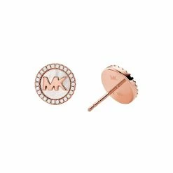 MICHAEL Michael Kors Michael Michael Kors Circle Logo Earrings -MICHAEL MICHAEL KORS Sales 99400510 xxl a2
